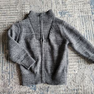 Gap mock next zip sweater
